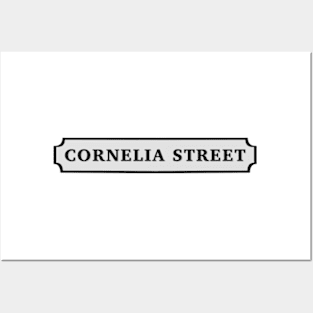 Cornelia Street Sign Posters and Art